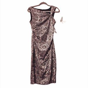NWOT!! Maggy London Medallion Midi Dress!